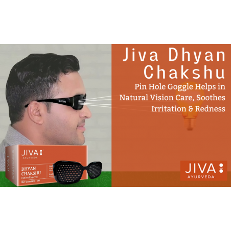 Dhyan Chakshu Ayurvediset lasit näkökyvyn parantamiseksi, Jiva Ayurveda