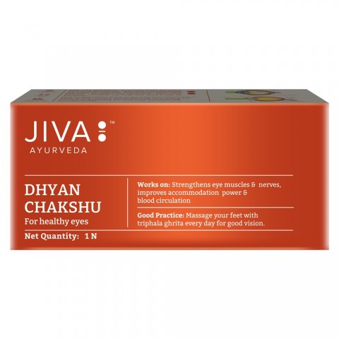 Аюрведические очки Dhyan Chakshu для улучшения зрения, Jiva Ayurveda