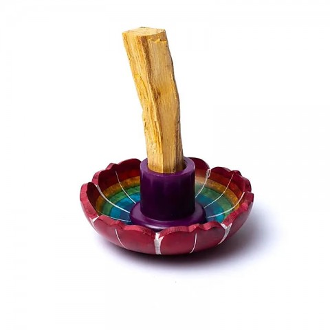 Holder for Palo Santo wood incense sticks Lotus