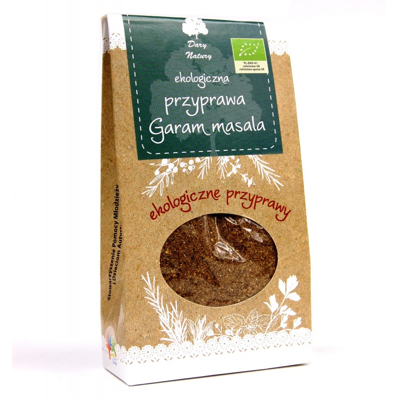 Garam Masala mausteseos, jauhettu, Dary Natury, 60g