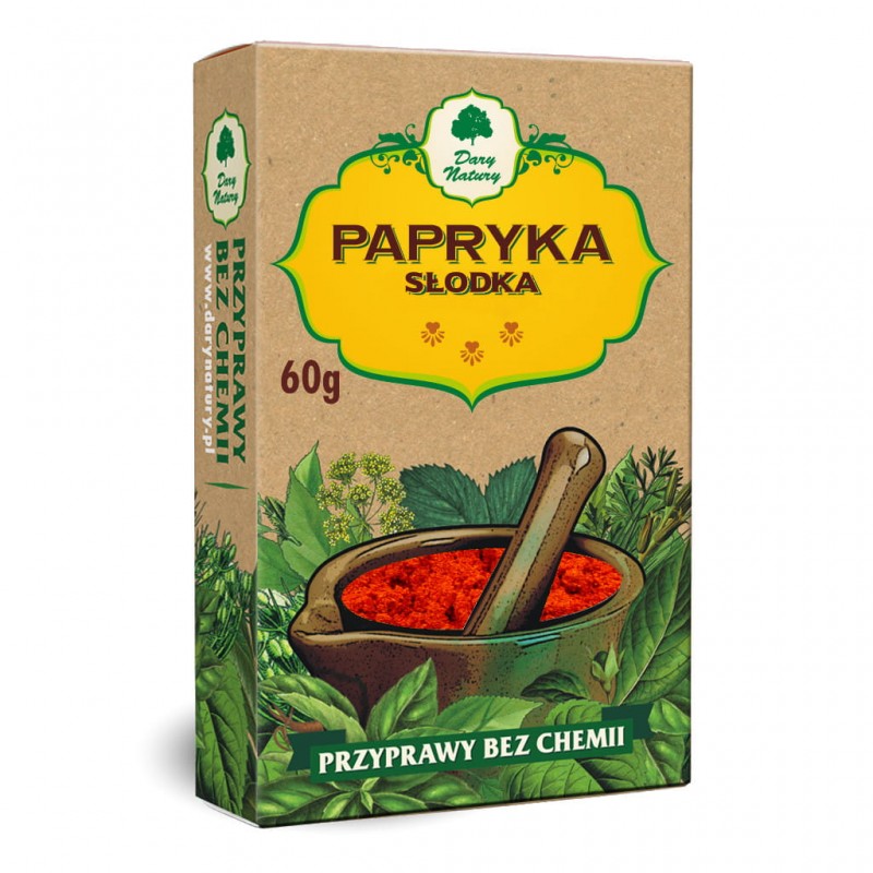 Makea paprika, jauhettu, Dary Natury, 60g