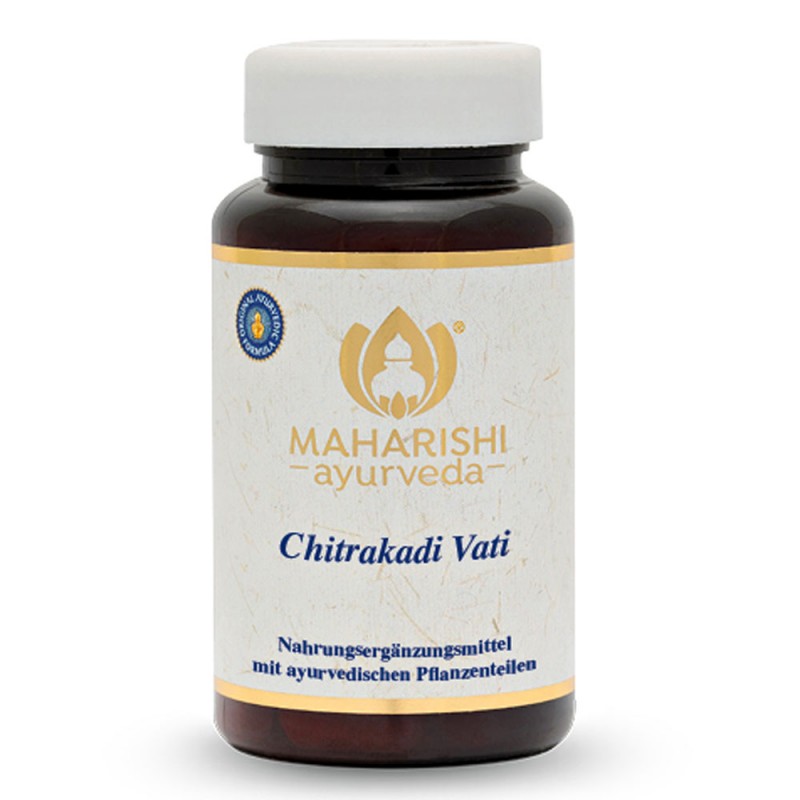 Ravintolisä Chitrakadi Vati, Maharishi Ayurveda, 60 tablettia