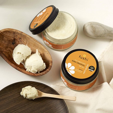 Unrefined shea butter, organic, Fushi, 200g