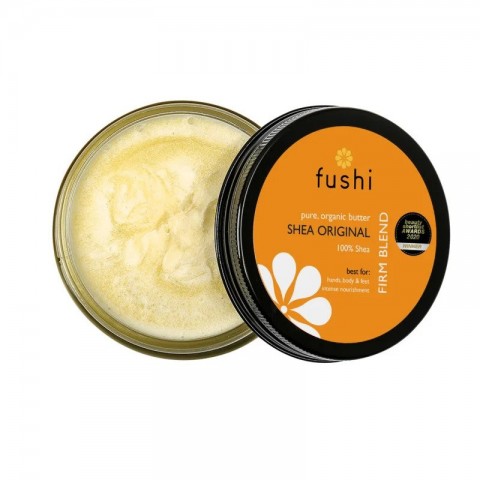 Unrefined shea butter, organic, Fushi, 200g