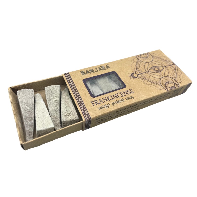 Pyramidikartio suitsuke Valkosalvia, Banjara, 40g