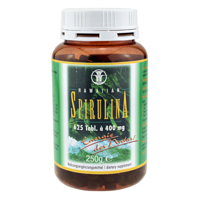 Hawaiian spirulina Pacifica Hawaiian tablets, 400mg, 625 tablets