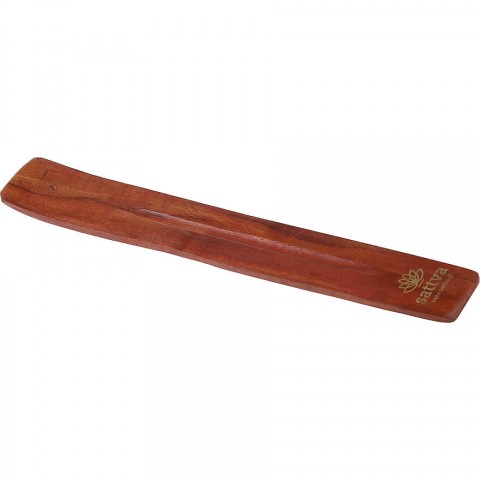 Wooden incense holder, Sattva Ayurveda