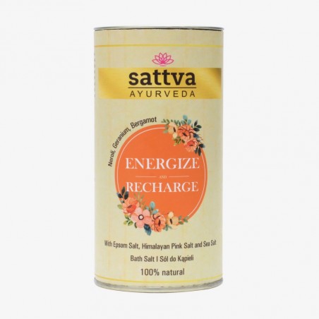 Suolakylpyseos Energize and Recharge, Sattva Ayurveda, 300g