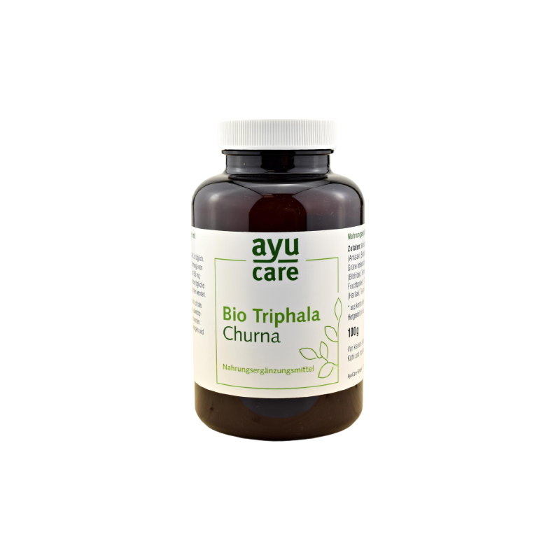 Yrttisekoitusjauhe Triphala, AyuCare, 100g Yrttisekoitusjauhe Triphala, AyuCare, 100g