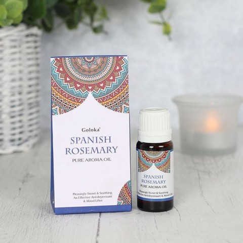 Puhdas aromaattinen espanjalainen rosmariiniöljy, Goloka, 10ml