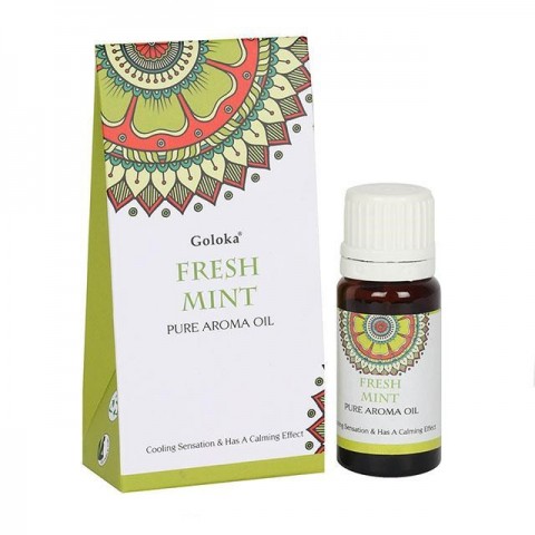 Fresh Mint pure aromatic oil, Goloka, 10ml