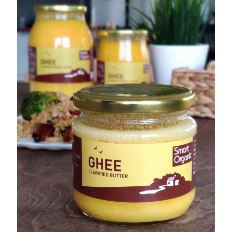 Sulatettu voi Ghee, Smart Organic, 270g