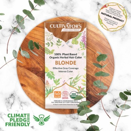 Kasvipohjainen vaalea hiusväri Blonde, Cultivator's, 100g