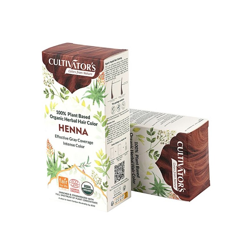 Herbal hair dye Henna, Cultivator's, 100g