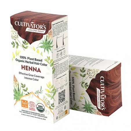 Herbal hair dye Henna, Cultivator's, 100g