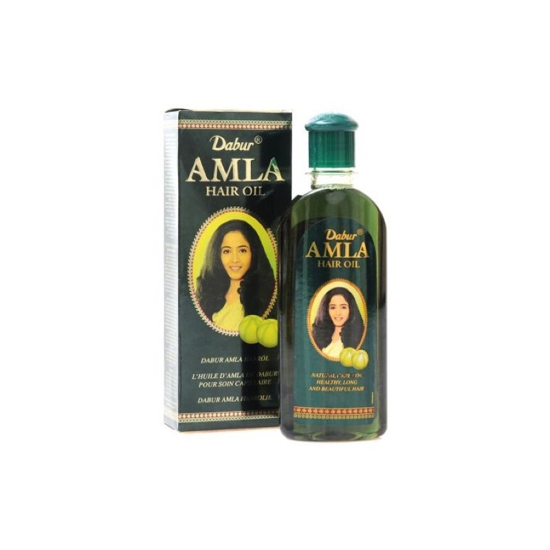 Öljy tummille hiuksille Amla, Dabur, 200ml