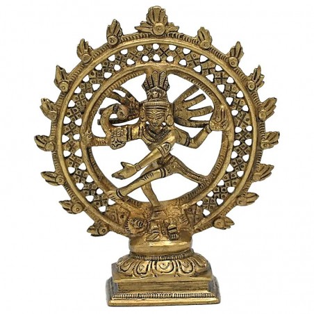 Shiva Nataraja messinkipatsas, 15 cm, messinki