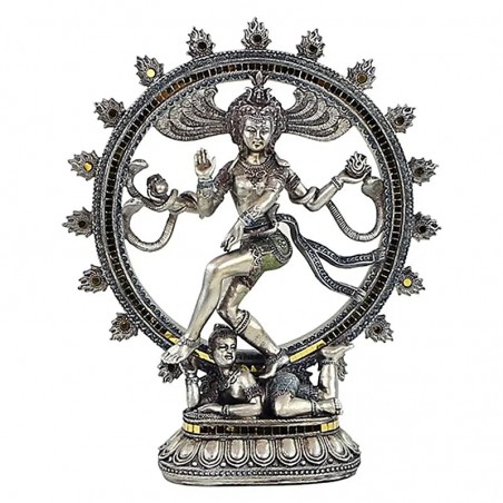 Shiva Nataraj tanssin herra figuuri, 34 cm