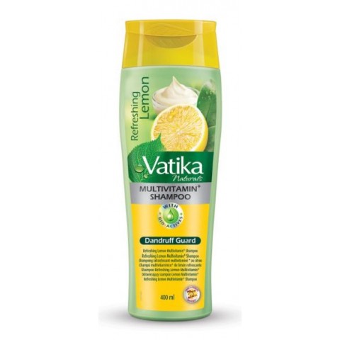 Hilseilyä ehkäisevä shampoo Sitruuna, Vatika Dabur, 400 ml