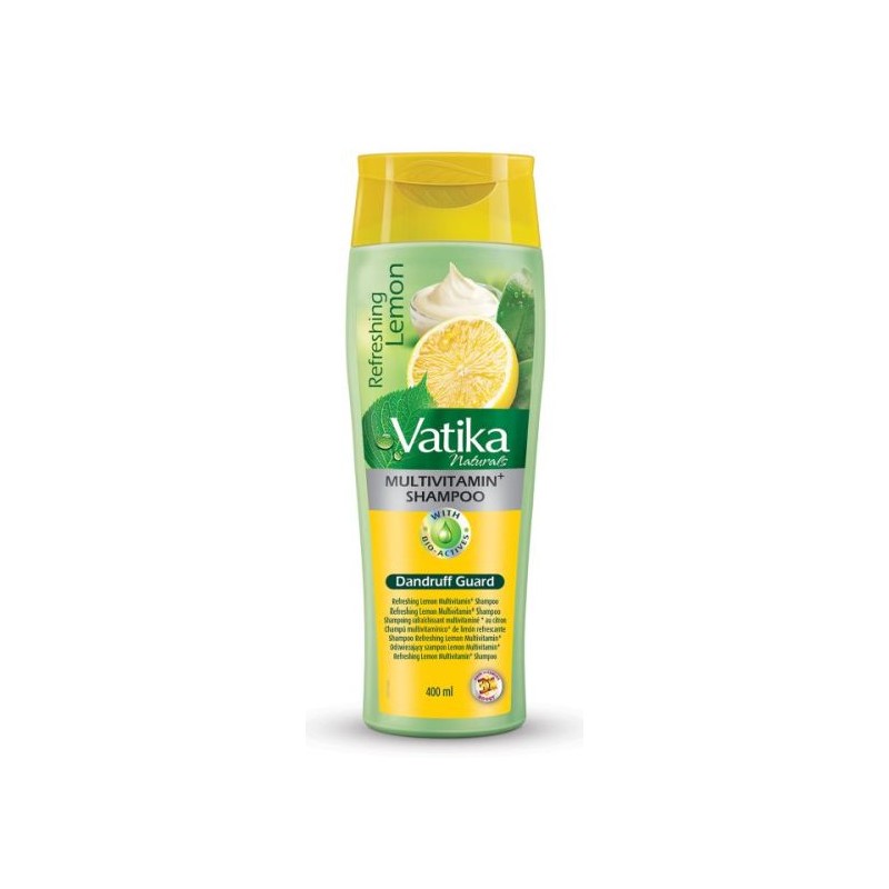 Hilseilyä ehkäisevä shampoo Sitruuna, Vatika Dabur, 400 ml