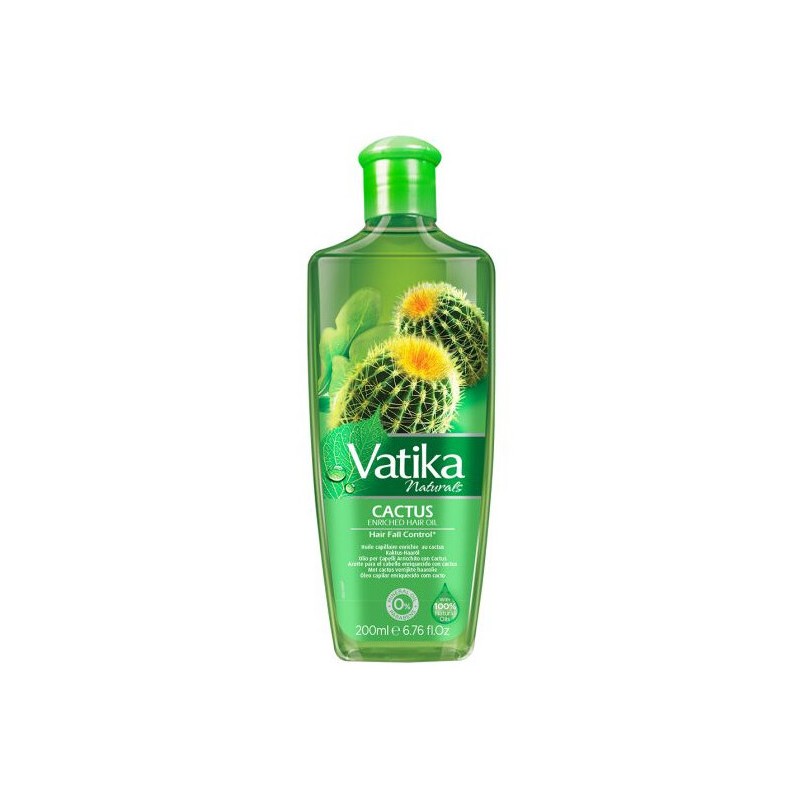 Oil for flyaway hair Cactus Multi, Dabur Vatika, 200 ml