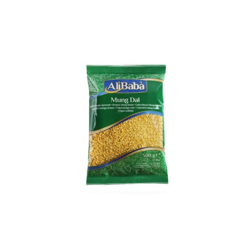 Broken Mung Dal beans, Ali Baba, 500g