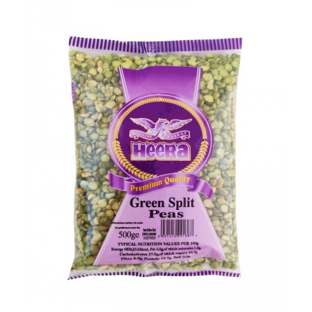 Green Split Peeas, Heera, 500g