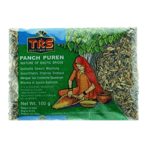 Intialainen viiden mausteen sekoitus Panch Puren, TRS, 100g