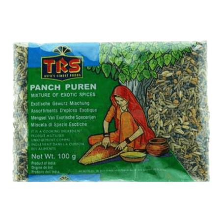 Intialainen viiden mausteen sekoitus Panch Puren, TRS, 100g