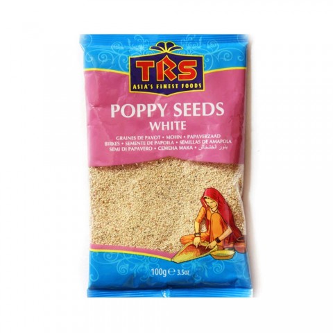 Valkoiset unikonsiemenet Poppy Seeds, TRS, 100g