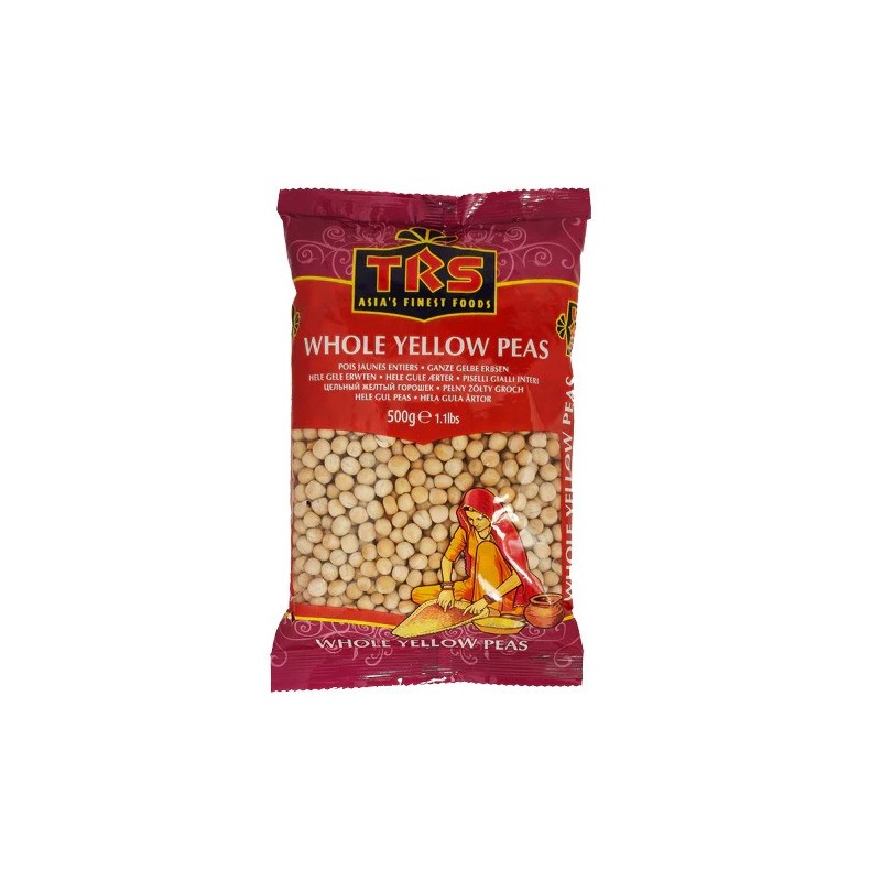 Kokonaiset keltaiset herneet, TRS, 500g