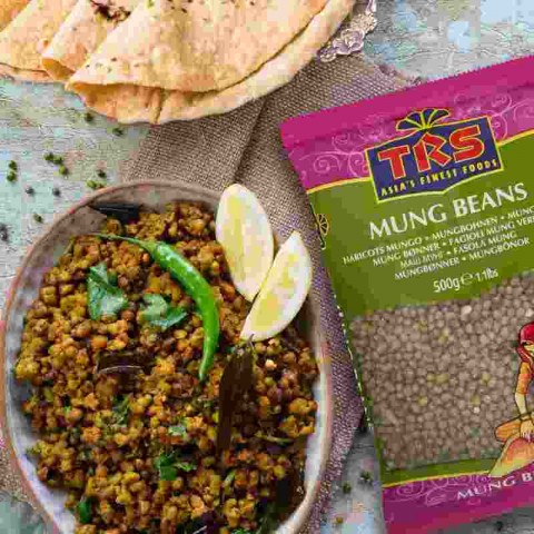 Mung beans, whole, TRS, 500g