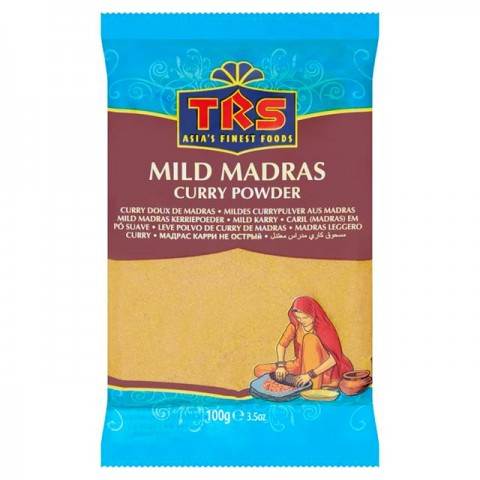 Mieto sekoitus Madras curry -mausteita, TRS, 100g