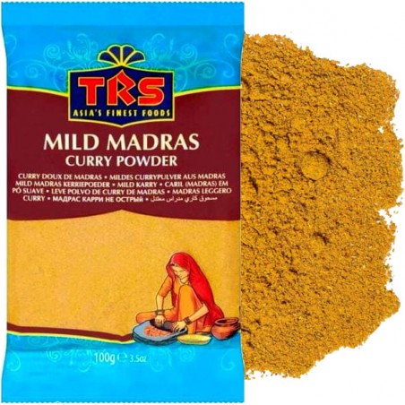 Mieto sekoitus Madras curry -mausteita, TRS, 100g