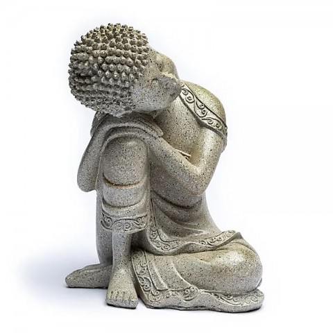 Rauhallinen Buddha figuuri, 20 cm