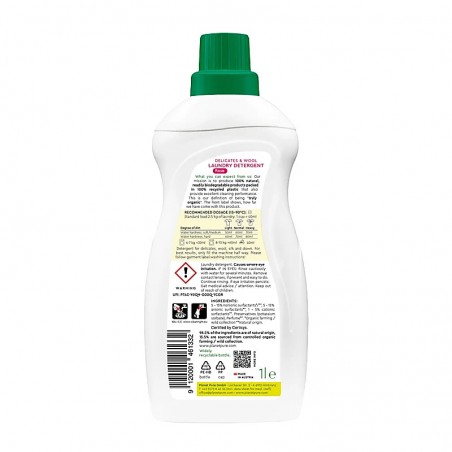 Washing liquid for silk and wool with roses, Planet Pure, 1l