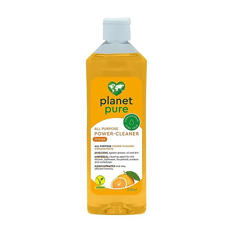 Monikäyttöinen puhdistusaine Oranssi, Planet Pure, 510ml