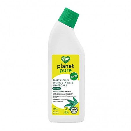 Eukalyptus WC:n puhdistus- ja kalkinpoistoaine, Planet Pure, 750ml