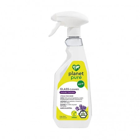 Spray glass cleaner Lavender, Planet Pure, 500ml