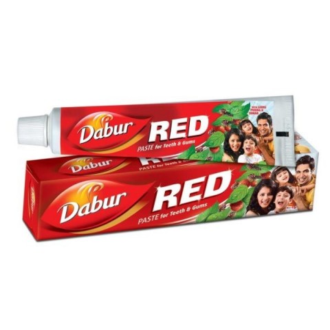 Hammastahna 7 lääkekasvilla RED, Dabur, 200g