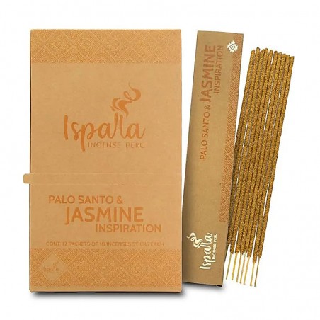 Palo Santo incense sticks Jasmine Inspiration, Ispalla, 10 pcs.