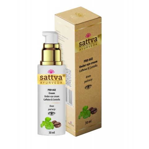 Pro Age Eye Cream for mature skin, Sattva Ayurveda, 30ml
