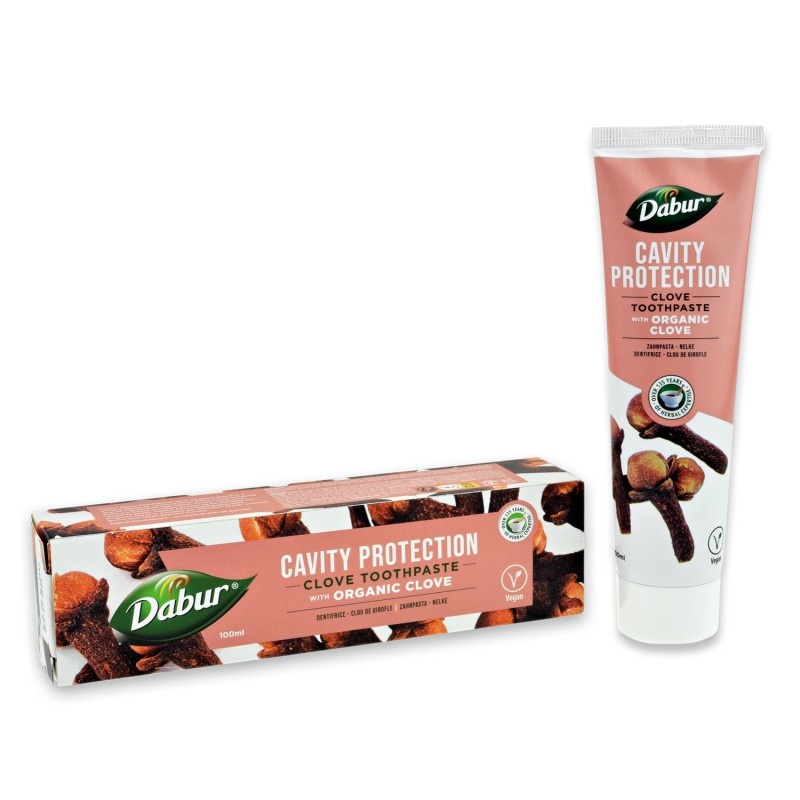 Yrttihammastahna neilikalla Clove, Dabur, 100ml