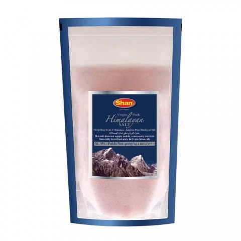 Vaaleanpunainen Himalajan suola, hieno, Shan, 400 g