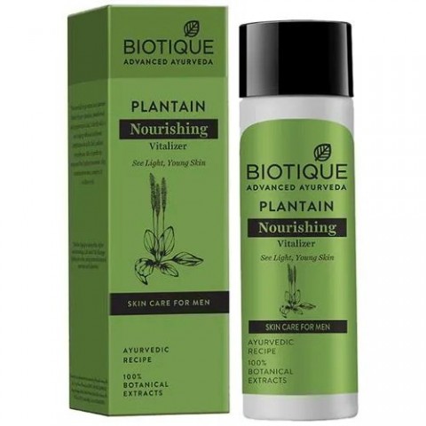 Bio Plantain uudistava kasvoseerumi miehille, Biotique, 120ml