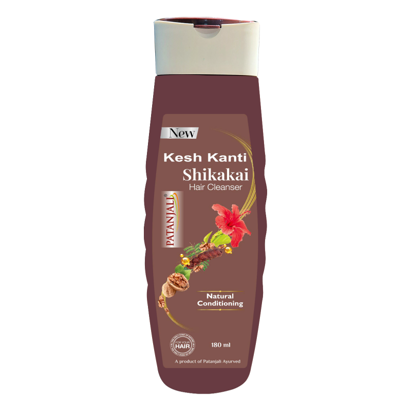 Vahvistava shampoo Kesh Kanti Shikakai, Patanjali, 180ml