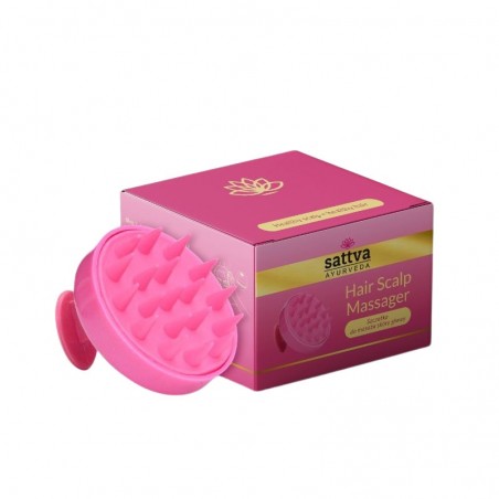 Head massager Pink, Sattva Ayurveda