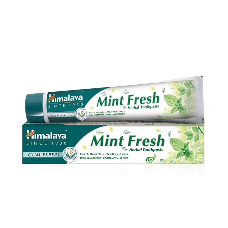 Herbal toothpaste Mint Freshness Gum Expert, Himalaya, 75ml