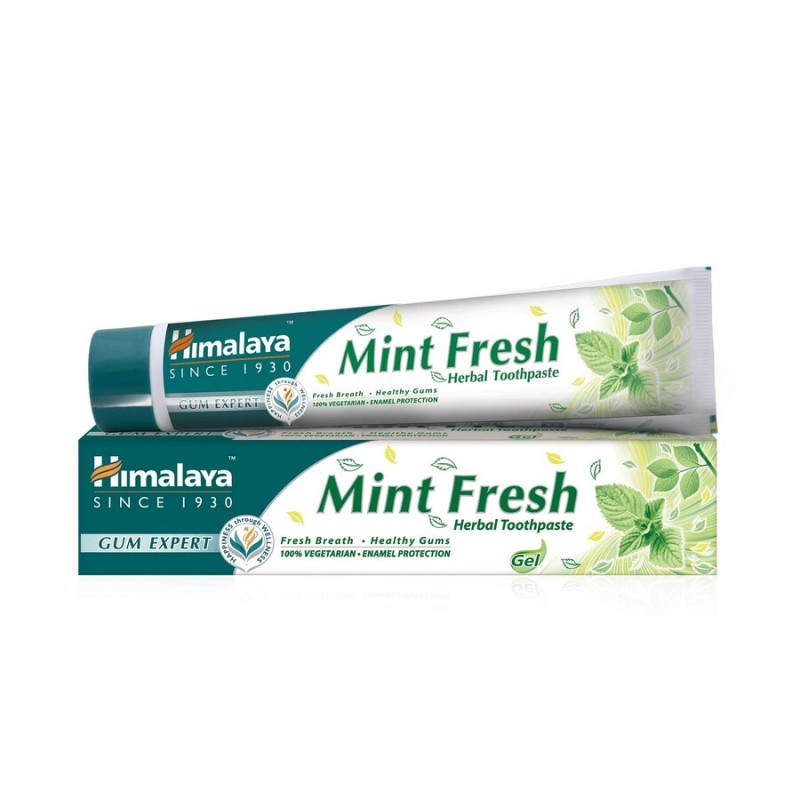 Yrttihammastahna Mint Freshness Gum Expert, Himalaya, 75ml