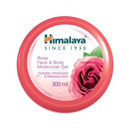 Kosteuttava kasvojen ja vartalon geeli Rose, Himalaya, 300ml